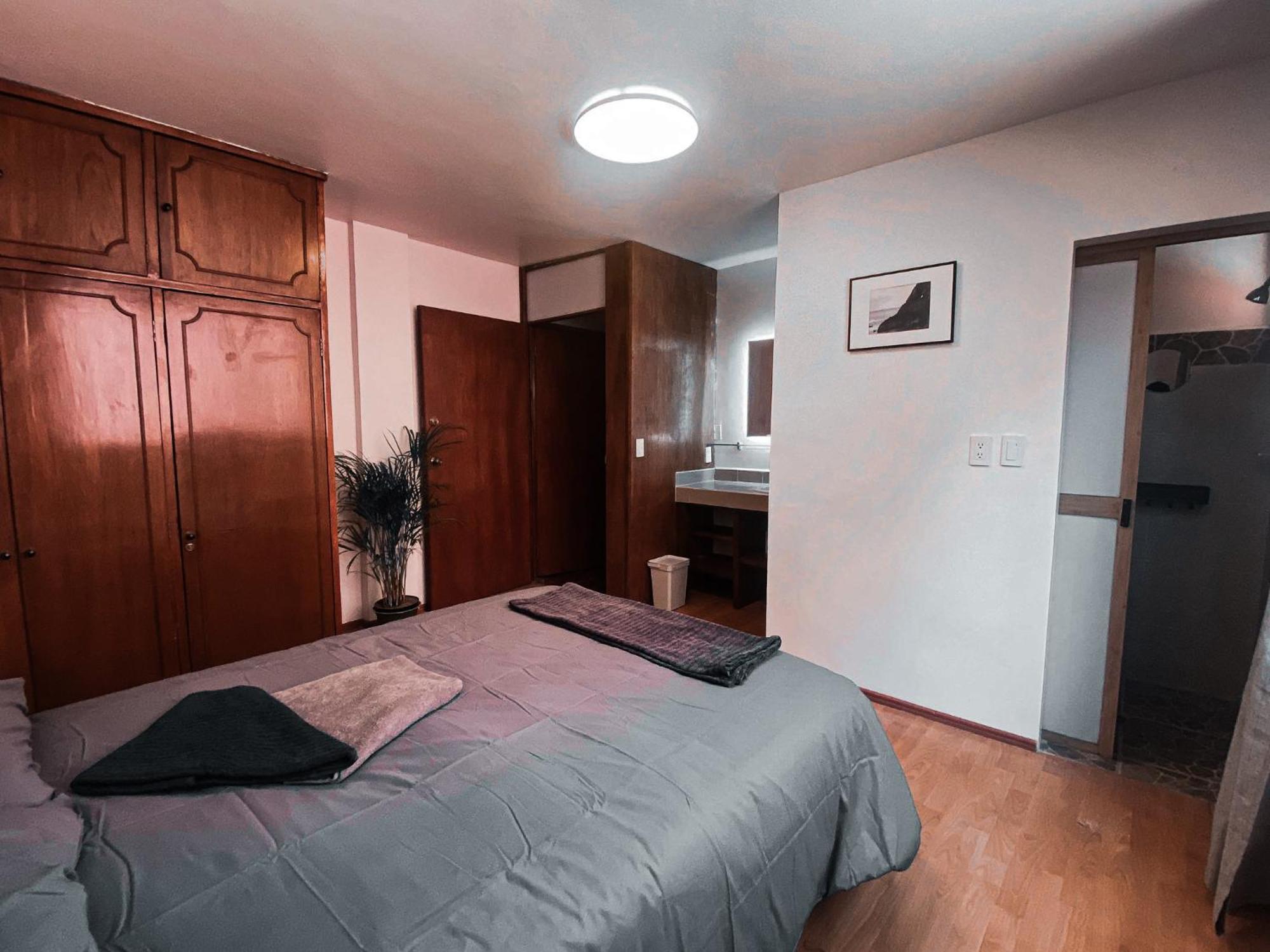 Central & Cozy Studio With Rooftop View 1 مدينة مكسيكو المظهر الخارجي الصورة
